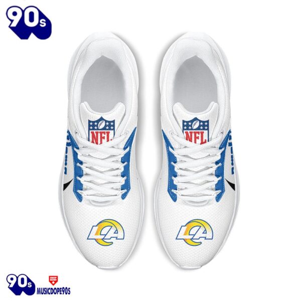 Personalized Los Angeles Rams Nike Running Sneakers