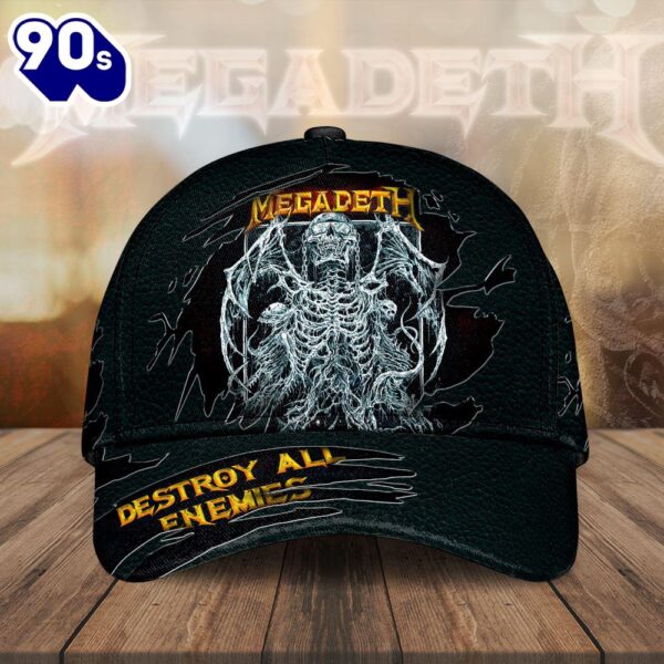 Personalized Megadeth Band Classic Cap Gift Summer For Fans