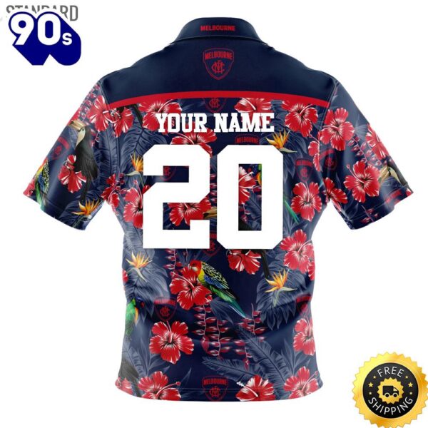 Personalized Melbourne Demons Afl Hawaiian Shirt