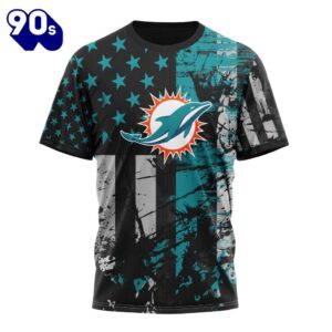 Personalized Miami Dolphins Classic Grunge…