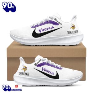 Personalized Minnesota Vikings Nike Running Sneakers