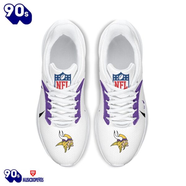 Personalized Minnesota Vikings Nike Running Sneakers