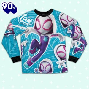 Personalized Name the Spidey and His Amazing Friends Pajamas Set - Movie Cartoon Holiday Pajamas