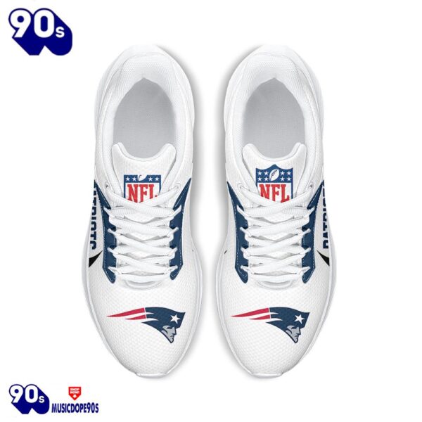 Personalized New England Patriots Nike Running Sneakers