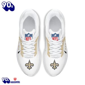 Personalized New Orleans Saints Nike Running Sneakers