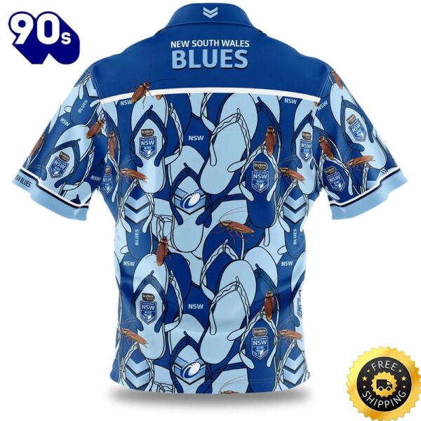 Personalized New South Wales Blue Hawaiian Shirt