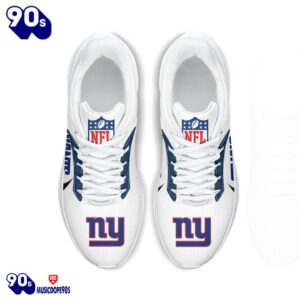 Personalized New York Giants Nike Running Sneakers