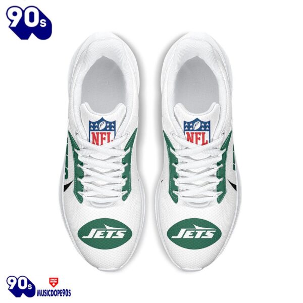 Personalized New York Jets Nike Running Sneakers