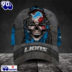 Personalized NFL Detroit Lions Skull…