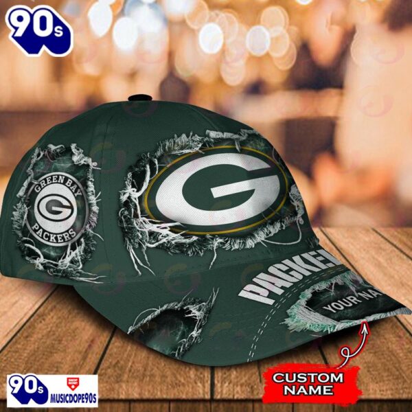 Personalized NFL Green Bay Packers Classic Cap V2