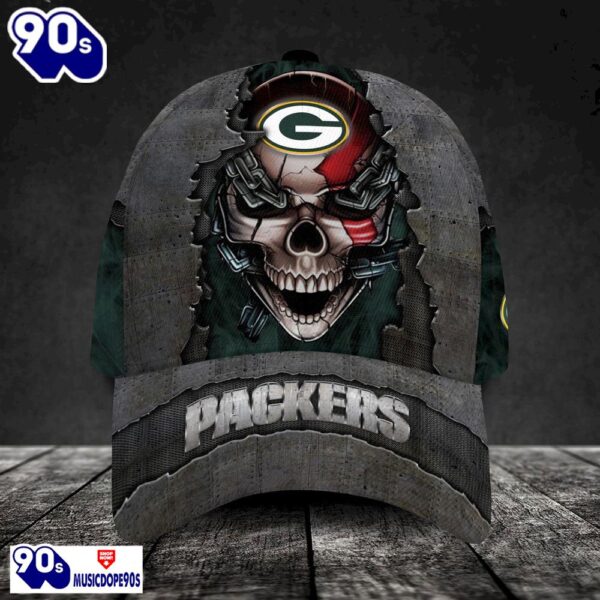 Personalized NFL Green Bay Packers Skull Cap V3