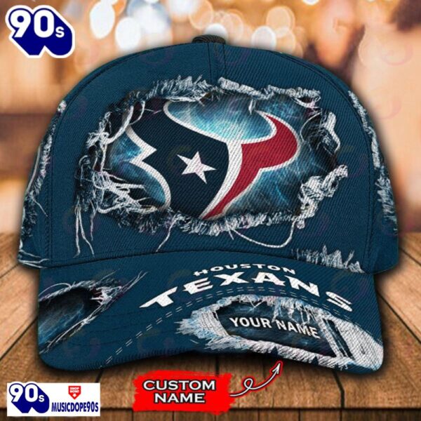 Personalized NFL Houston Texans Classic Cap V2