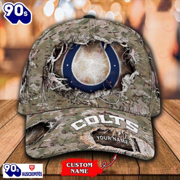 Personalized NFL Indianapolis Colts Classic Cap