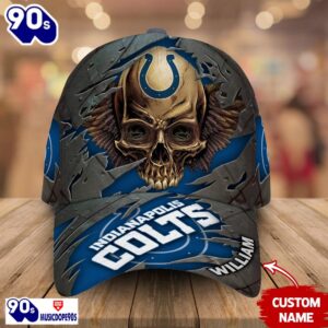 Personalized NFL Indianapolis Colts Skull…