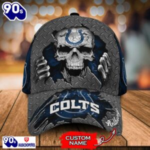 Personalized NFL Indianapolis Colts Skull…