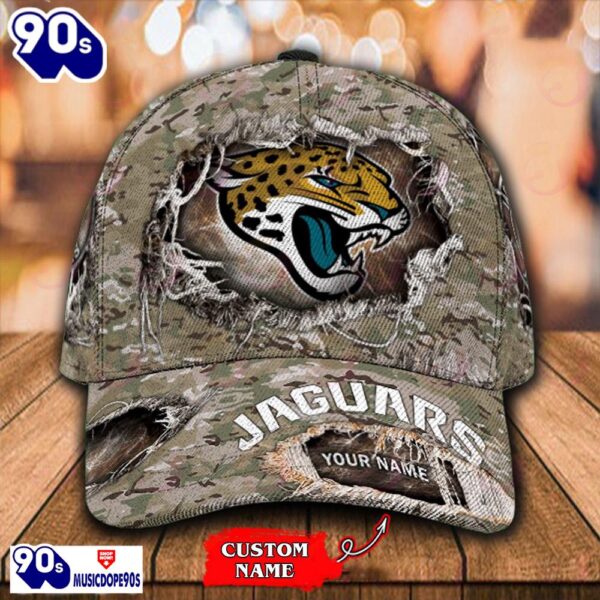 Personalized NFL Jacksonville Jaguars Classic Cap