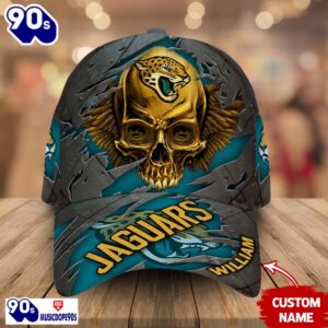 Personalized NFL Jacksonville Jaguars Skull…