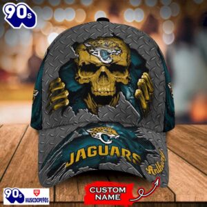 Personalized NFL Jacksonville Jaguars Skull…