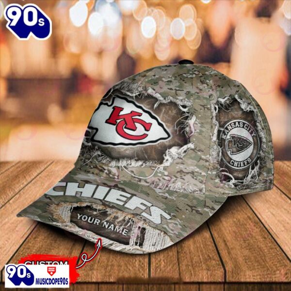 Personalized NFL Kansas City Chiefs Classic Cap