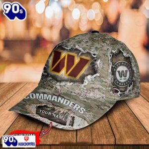 Personalized NFL Washington Commanders Classic Cap