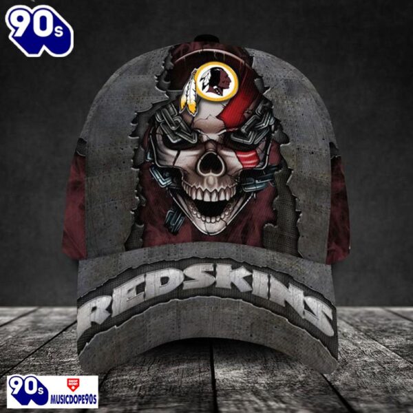 Personalized NFL Washington Commanders Skull Cap V3