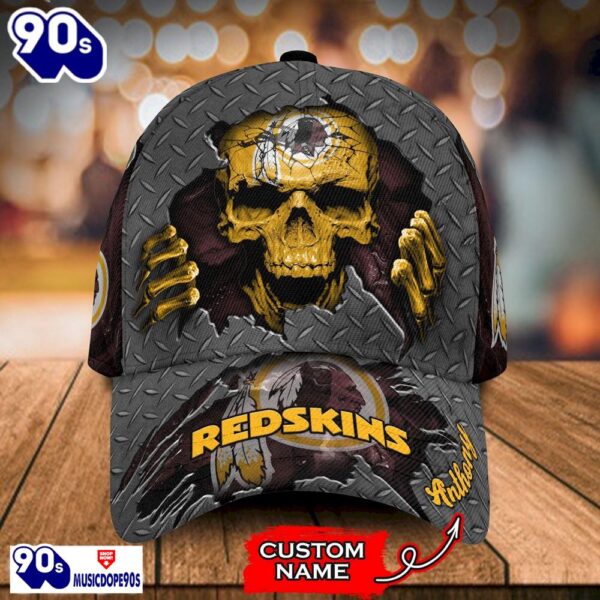 Personalized NFL Washington Redskin Skull Cap