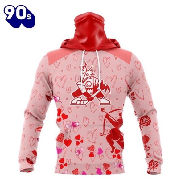 Personalized NHL Arizona Coyotes Special Design For Valentines Day All Over Print Shirt