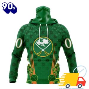 Personalized NHL Buffalo Sabres Full Green Design For St. Patrick's Day All Over Print Shirts