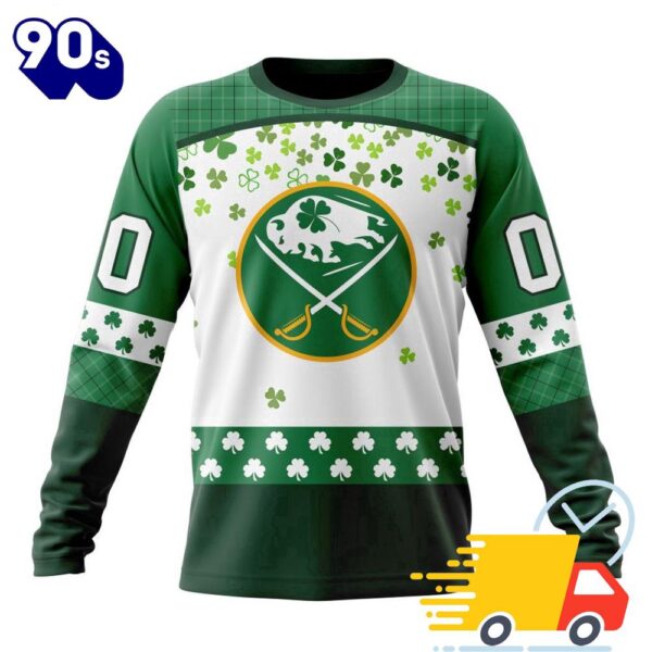 Personalized NHL Buffalo Sabres Special Design For St. Patrick Day All Over Print Shirts