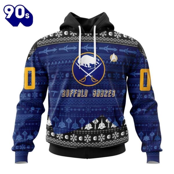 Personalized NHL Buffalo Sabres Special Star Trek Design Hoodie