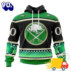 Personalized NHL Buffalo Sabres Specialized Unisex Kits Hockey Celebrate St Patrick's Day 3D Shirts