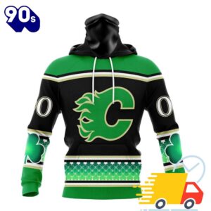 Personalized NHL Calgary Flames Specialized Unisex Kits Hockey Celebrate St Patrick's Day All Over Print Shirts