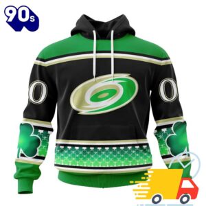 Personalized NHL Carolina Hurricanes Specialized Unisex Kits Hockey Celebrate St Patrick's Day All Over Print Shirts