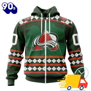 Personalized NHL Colorado Avalanche Specialized Unisex Kits Hockey Celebrate St Patrick's Day 3D Shirts