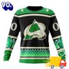 Personalized NHL Colorado Avalanche Specialized Unisex Kits Hockey Celebrate St Patrick’s Day All Over Print Shirts