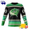 Personalized NHL Columbus Blue Jackets Specialized Unisex Kits Hockey Celebrate St Patrick’s Day 3D Shirts