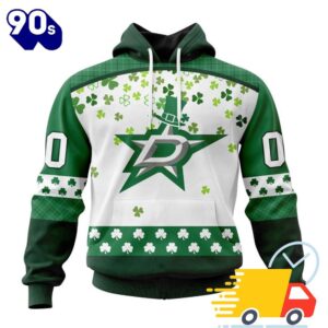 Personalized NHL Dallas Stars Special Design For St. Patrick Day All Over Print Shirts