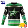 Personalized NHL Dallas Stars Specialized Unisex Kits Hockey Celebrate St Patrick’s Day All Over Print Shirts