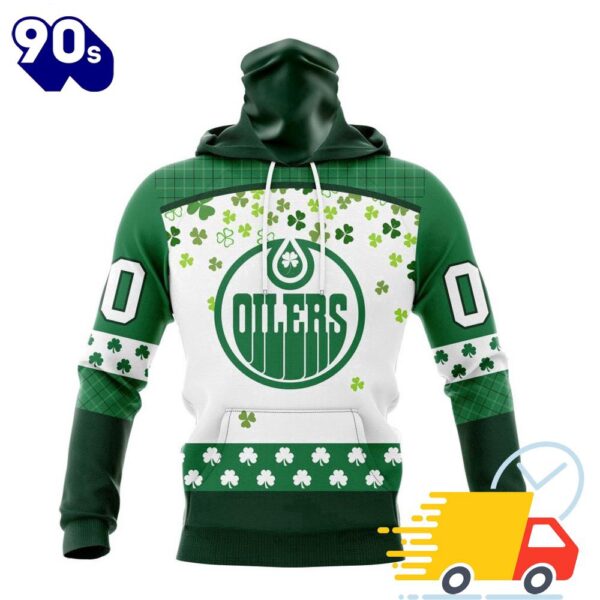 Personalized NHL Edmonton Oilers Special Design For St. Patrick Day All Over Print Shirts