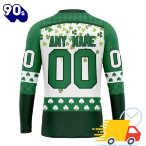 Personalized NHL Edmonton Oilers Special Design For St. Patrick Day All Over Print Shirts