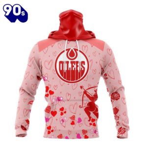 Personalized NHL Edmonton Oilers Special Design For Valentines Day All Over Print Shirt