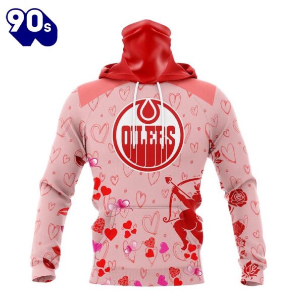 Personalized NHL Edmonton Oilers Special Design For Valentines Day All Over Print Shirt