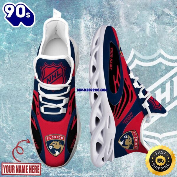 Personalized NHL Florida Panthers Clunky Max Soul Shoes For Fans