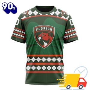 Personalized NHL Florida Panthers Specialized Unisex Kits Hockey Celebrate St Patrick's Day All Over Print Shirts