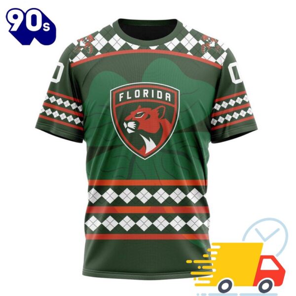 Personalized NHL Florida Panthers Specialized Unisex Kits Hockey Celebrate St Patrick’s Day All Over Print Shirts