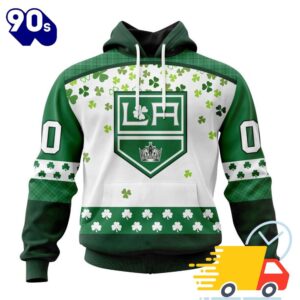 Personalized NHL Los Angeles Kings Special Design For St. Patrick Day All Over Print Shirts