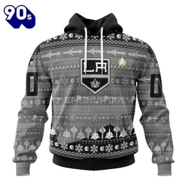 Personalized NHL Los Angeles Kings Special Star Trek Design Hoodie