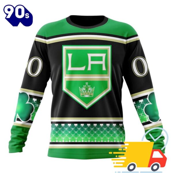 Personalized NHL Los Angeles Kings Specialized Hockey Celebrate St Patrick’s Day All Over Print Shirts