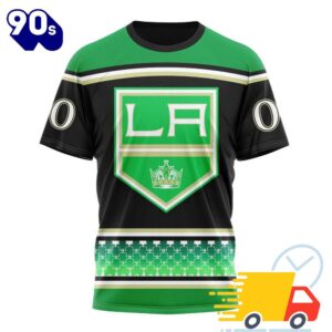 Personalized NHL Los Angeles Kings Specialized Hockey Celebrate St Patrick's Day All Over Print Shirts