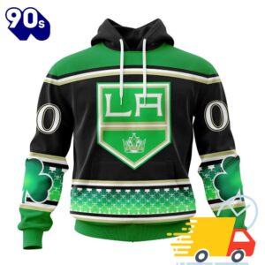 Personalized NHL Los Angeles Kings Specialized Hockey Celebrate St Patrick's Day All Over Print Shirts